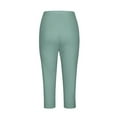 thumbnail image 3 of BBabaCats Capri Leggings for Women Belly Control High Waisted Cropped Summer Pants Trendy Yoga Leggings, 3 of 5