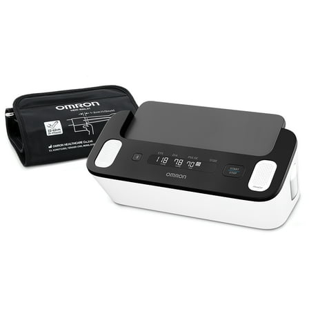 Omron SC-150 Digital Scale with Bluetooth Connectivity and Complete Wireless Upper Arm Blood Pressure Monitor and Single-Lead EKG Monitor, BP7900, SC-150