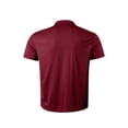 thumbnail image 5 of LTTVQM Men's Polo Shirts Short Sleeve 2026 Summer Loose Fit Casual Work Golf Shirts Lightweight Collared T-Shirts with Pocket Wine M, 5 of 6