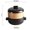Black, variant on Japanese casserole pot with bamboo steamer basket, terracotta casserole pot,, Japanese cooking ceramic casserole dish, heat retention, for gas stove, microwave, healthy stewware, gift for kitchen