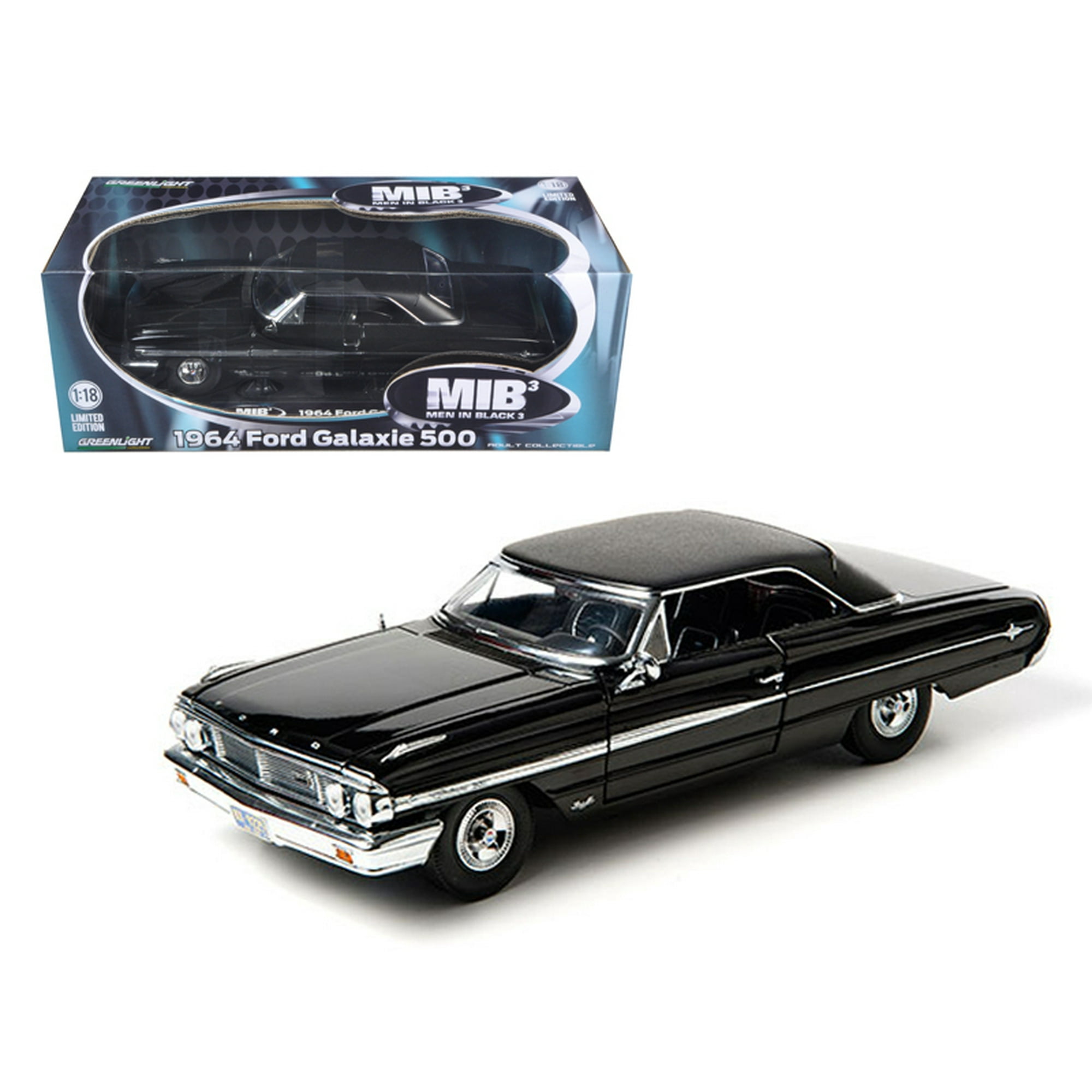 Greenlight 1964 Ford Galaxie 500 Black From MIB Men In Black 3