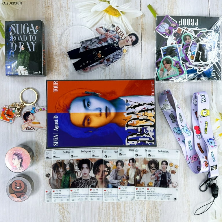 BRAND NAME KAIZUKICHIN KPOP BTS Suga Min Yoongi peripheral