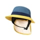 thumbnail image 2 of Sombrero de cubo transpirable impermeable de verano de con correas para la barbilla sombrero de pescador para viajes pesca playa al aire azul y amarillo Hugo Sombrero de copa, 2 of 10