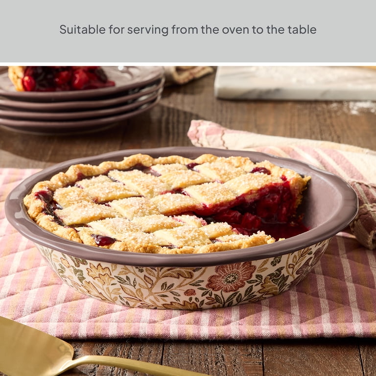 Better Homes & Gardens Edith Vine 10-Inch Stoneware Pie Dish photo 5