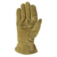 Cowhide Leather Flame Resistant Work Gloves, Tan
