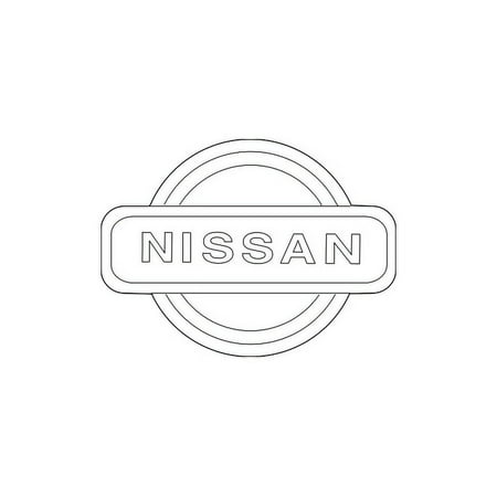 Genuine OE Nissan Emblem - 62890-7S000