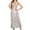 White, variant on Wancir Women's Sleeveless V-Neck Chemise Ice Silk & Lace Trim