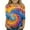 Multicolor a1, variant on Spazoro Toddler Girls 3/4 Sleeve Shirts, Tie Dye Spring and Fall Casual Round Neck Fashionable Tops for Girls Multicolor Size 11-12T