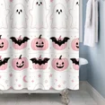 thumbnail image 5 of Tchckioa Halloween Cute 60x72 Inch Shower Curtain for Bathroom,Waterproof Hooks Bath Curtain, 5 of 6