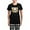 With Checker Pant, variant on CafePress - Generic_Basset_Black Women's Dark Pajamas - Women's Short Sleeve Print T-Shirt and Pants Dark Cotton Pajama Set