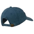 thumbnail image 4 of Merry Christmas Mistletoe Embroidered Washed Dyed Cap - Navy OSFM, 4 of 5