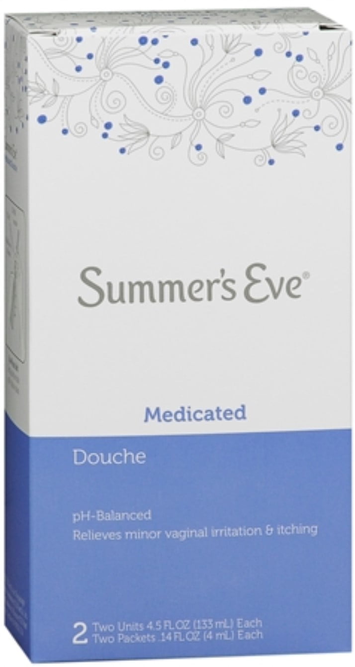 land dubbel Bedankt Summer's Eve Douche Medicated 2 Each (Pack of 3) - Walmart.com