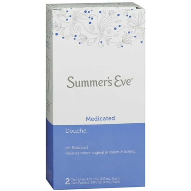land dubbel Bedankt Summer's Eve Douche Medicated 2 Each (Pack of 3) - Walmart.com