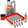 thumbnail image 1 of Kit De Afinación Con Aceite 5W30 Mineral, Bujías Iridio, Filtro De Aire, Filtro De Aceite Y Filtro De Combustible 8 Piezas Compatible con Ford Ranger L4 2.3L DE 2005 A 2008, 1 of 1