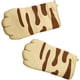 thumbnail image 3 of Guantes de horno Guantes aislantes Dibujos animados Animales Patas de gato Guantes de horno largos Guantes de horno resistentes al calor Guantes de cocina para microondas, Pata de gato naranja, 3 of 5