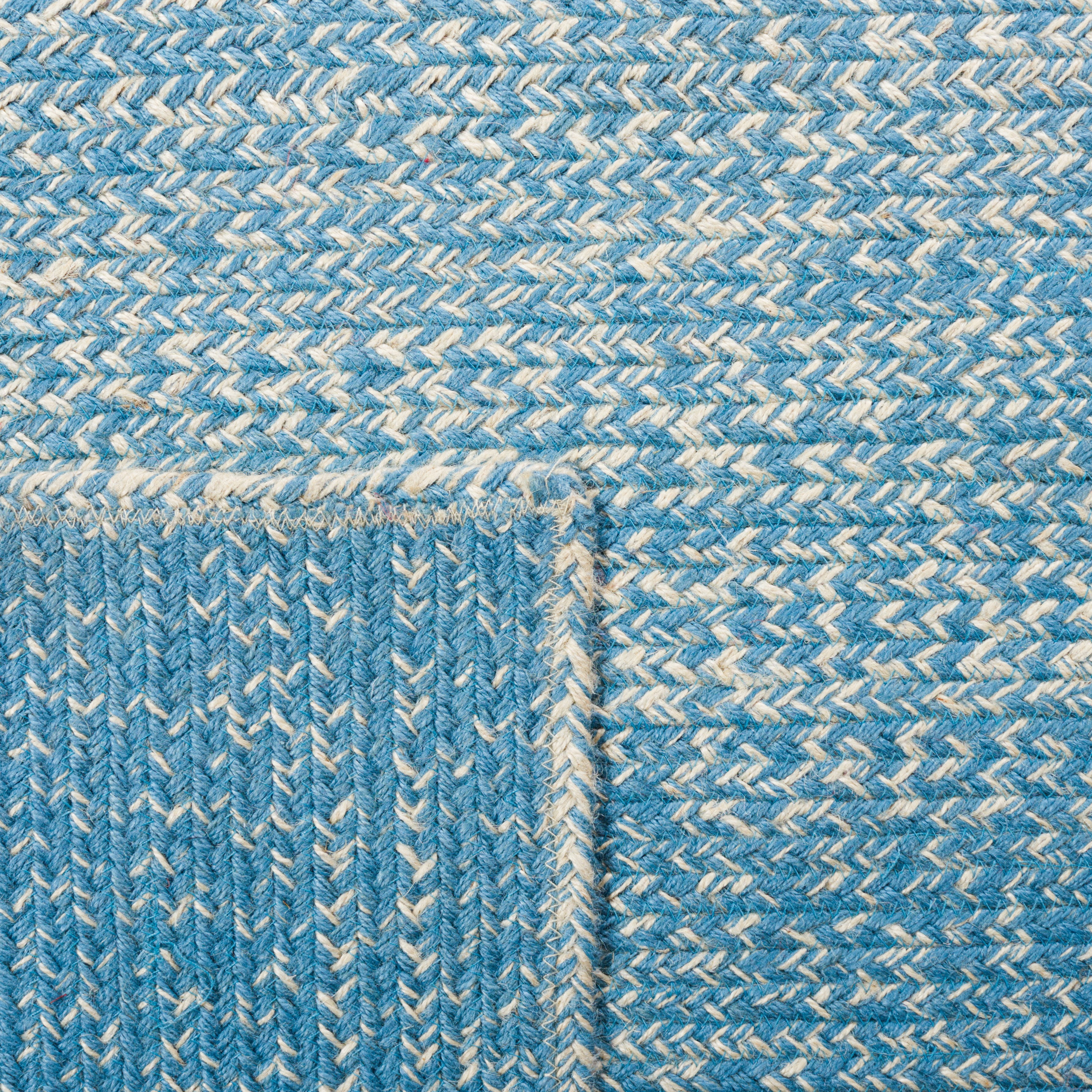 SAFAVIEH Natural Fiber Arda Gradient Runner Rug, Natural/Light Blue, 2'3" x 8'