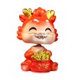 thumbnail image 3 of Figura de dragón de año Nuevo Chino con cabeza móvil, adorno de , decoración para salpicadero de coche, escritorio, estatua de fortuna china , Estilo Estilo B, 3 of 8