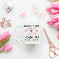 thumbnail image 5 of Waldeal Grandma Coffee Mug, You Put The Great in Great Grandma, Best Birthday for Your Grandmother Cup 11 oz, 5 of 7