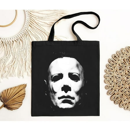 vintage Michael Myers Horror Movie Tote Bag Bag 164-TH11156