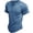 v#36Blue166, variant on Rggeeun Men'S T-Shirts Solid Color Henley Buttons Knit Short Sleeve V-Neck Knit Relaxed Fit For Summer Outdoor Casual Tops,Black,L