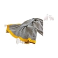thumbnail image 1 of Manta De Punto Con Diseño De Elefante, A Rayas, Suave Y Cálida, Con Esculturas De Animales De Granja, Adornos únicos Para Mesa, Decoración Del Hogar, Dormitorio, Sofá, Cama, Silla,, 1 of 8