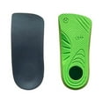 thumbnail image 5 of Zcyifa shoe insert Unisex Non-slip EVA Insole Correction Shock-Absorbing Breathable Insoles Flat Foot Inside Arch Support Sports Half-pad Correction Insoles - XL (Green), 5 of 10