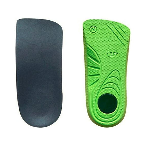 GOOHOCHY Sports Insoles Green EVA Unisex 1 Pair 7.3 x 3.4in