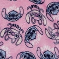 thumbnail image 3 of Disney Lilo & Stitch Toddler Girls' Fleece Half-Zip Pullover Sweatshirt Pink Angel, 3 of 5