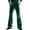 #0205-Green, variant on Qiyinn Men's Solid Color Velvet Pants with Elastic Drawstring Waist Casual Straight Leg Trousers for Men