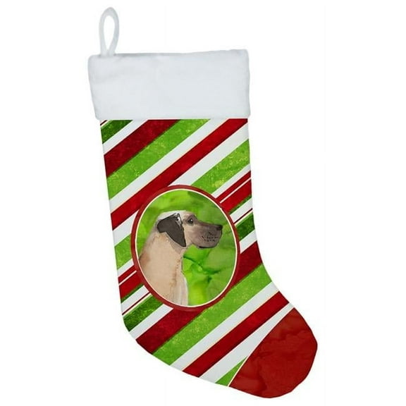 Carolines Treasures CK4063CS Christmas Snowflakes Great Dane Christmas Stocking