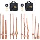 thumbnail image 2 of Kit de Motor de Reloj de Cuarzo de Eje de 4 Piezas Mecanismo de Movimiento con Manos de Madera de Nogal de 12 Pulgadas Piezas de Reparación de Reloj Reemplazo, 2 of 10