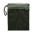 thumbnail image 2 of Skip Hop Wet Dry Bag, Dark Sage, Waterproof Diaper Pouch with Mesh Pocket, 2 of 3