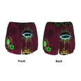 thumbnail image 5 of Lsque Geometry Dash Printed Women's Running Shorts with Liner Pockets,Elastic Quick Dry Workout Athletic Gym Yoga Shorts,Womens High Waist Shorts-Small, 5 of 9