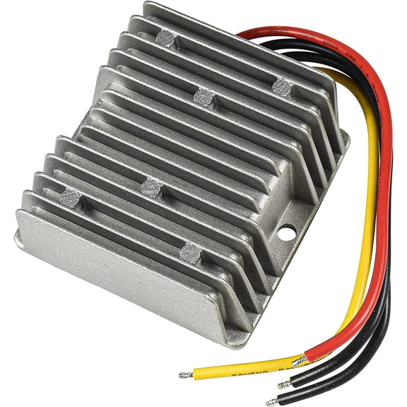 HQRP DC 12V Step Up to 24V 5A Boost Converter 120W DC Voltage Regulator Power Converter Waterproof Module Transformer for RV, Solar System, Water Pump, Golf Cart Club Car
