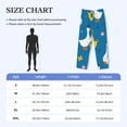 thumbnail image 6 of Kdxio Cartoon Goose Print Men's Sleep Pajama Pant Lounge Pants with Pockets, 6 of 8