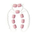 thumbnail image 3 of TISHITA Rouleaux de Massage des Muscles à 9 Roues pour Mollets Poignet Bras Rose, 3 of 8