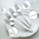 thumbnail image 3 of Juego de tenedores de mesa Pleafind de acero inoxidable, 36 piezas (20 cm), 3 of 7