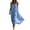 Z1#Light Blue1485, variant on Puliio Summer Dresses for Women V Neck Spaghetti Strap Loose Flowy Casual Beach Vacation Sundress