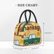 thumbnail image 2 of Fotbe Happy Thanksgiving Day Bolsa de Almuerzo con Estampado, Lonchera Aislada, Contenedor de Comida Reutilizable Tipo Cooler a Prueba de Fugas, 2 of 6