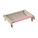 thumbnail image 5 of Percha para ventana de gato para mascotas, hamaca para colgar en la ventana, estante para gatos, marco de madera, hamaca para gatos, cama duradera par gris rosa Yinane Percha de ventana de gato, 5 of 8