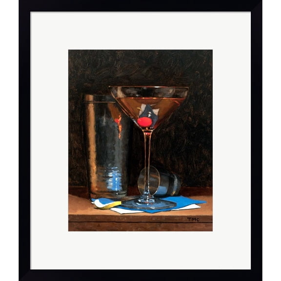 Great Art Now Manhattan by Todd M. Casey, Framed Wall Art, 15.75W x 18H