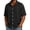 Black, variant on longantii Men's Knit Shirts Fashion Short Sleeve Button Down T Shirts Comfy Collared Hollow Texture Blouses 2026 Summer Beach Shirt Light Green XXL