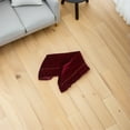 thumbnail image 4 of Raindrops Stretch Washable Bench Protector Dark Red for Musicians 1Pcs, 4 of 6