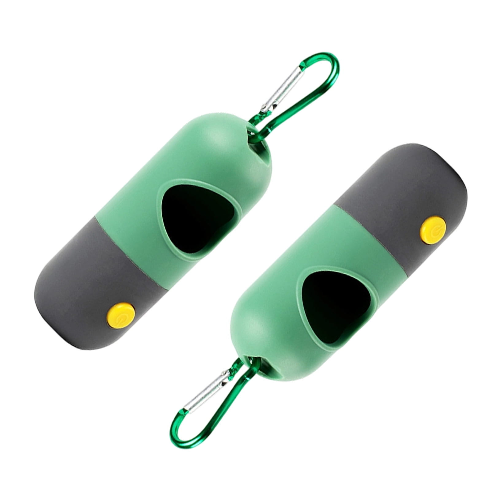 Durability Plastic Dog Poop Bag Dispenser for Pet Owners Easyly Refills and LED Light for Safety During Nighttimes Outdoor