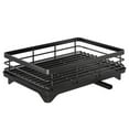 thumbnail image 1 of WRKEKC Clearance Expandable Kitchen Drying Rack with Drainboard - Countertop Dish Organizer (42.5x30x13.5cm), 1 of 7