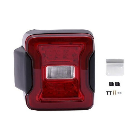 For 2018 2019 2020 2021 2022 Jeep Wrangler Tail Light LED Type Left Driver Side