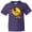 Purple, variant on Inktastic Roaring Tyrannosaurus Rex Witch on Halloween Youth T-Shirt