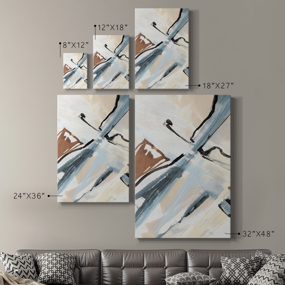 Dancing Wind Revisit I Premium Gallery Wrapped Canvas - Ready to Hang