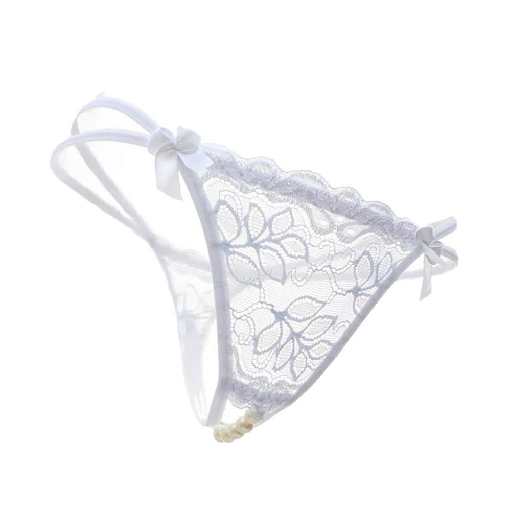 panties for women Sexy Pendant Lady Pearl G String V-String Women ...