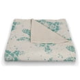 thumbnail image 3 of Creative Products Splatter Sea Turtle 50x60 Coral Fleece Blanket, 3 of 3